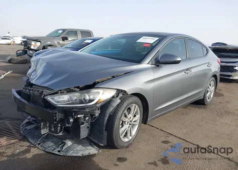 2018 Hyundai Elantra Sel z USA, uszkodzony, nr VIN 5NPD84LF5JH380054
